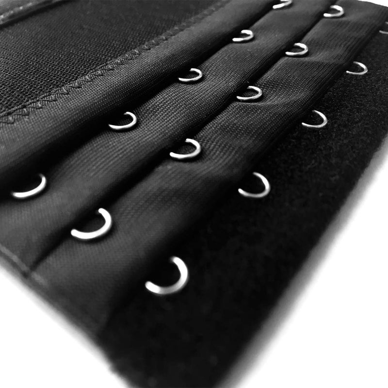 ACKLLR 12 Pieces Flexible Bra Extender Strap 2/3/4/5 Hooks 3 Rows Adjustable Elastic Bra Band Extension for Women, Black/White/Beige - Image 4